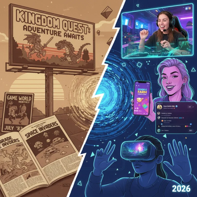 Evolution of US game marketing from traditional ads to influencer campaigns by 2026