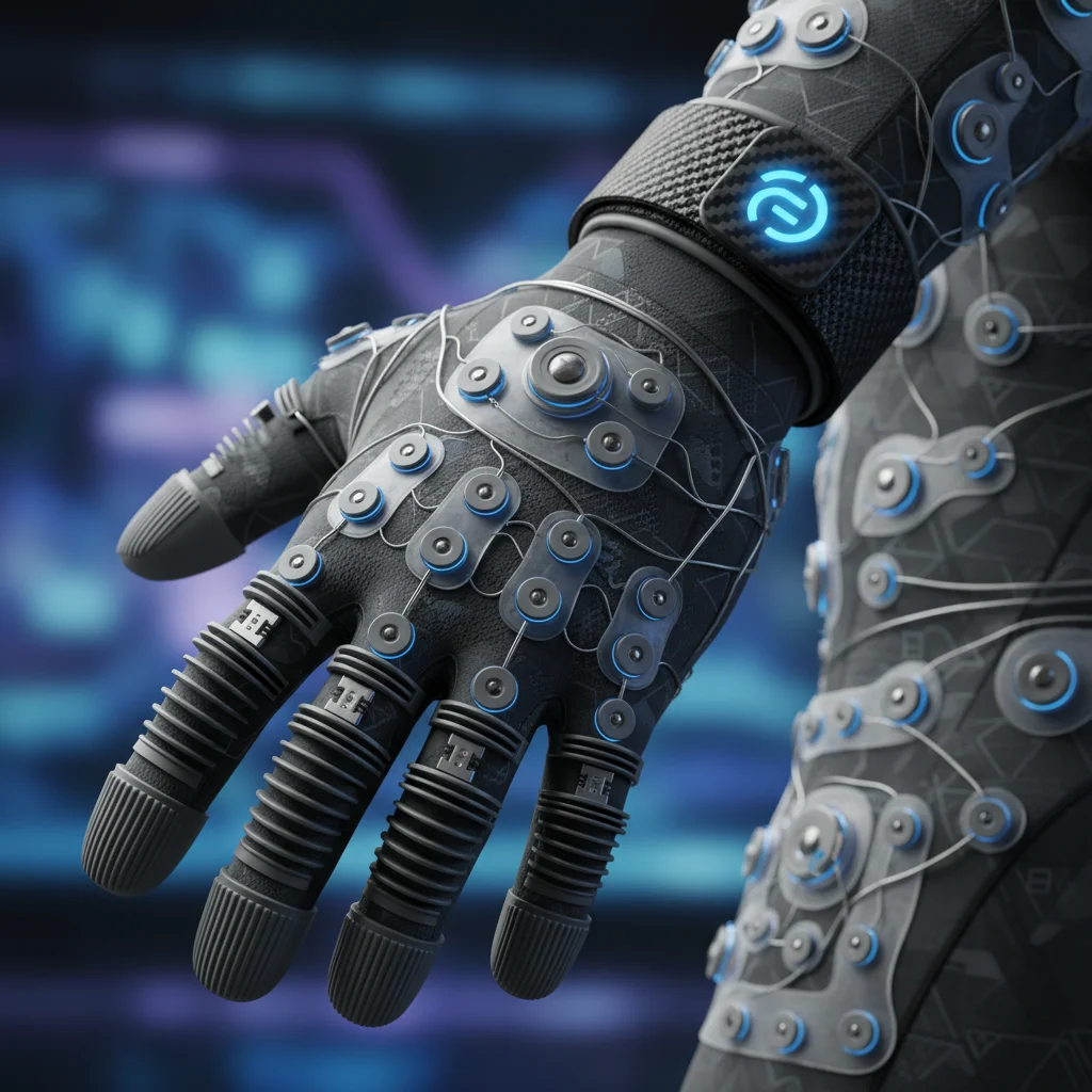 Advanced haptic feedback suit and gloves for immersive VR experiences
