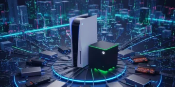 Next-gen consoles with a variety of storage expansion options, illustrating massive capacity upgrades.