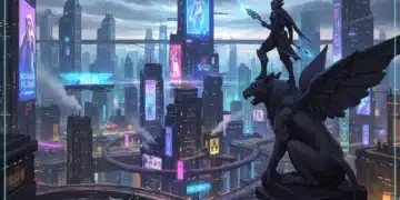 Action-Adventure Games 2026: Uncovering 3 Hidden Gems with 90%+ Metacritic Scores Futuristic cityscape with agile protagonist, representing exciting new action-adventure games in 2026.