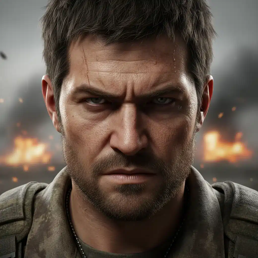 Hyper-realistic character model showcasing advanced facial animations in a 2026 FPS game.