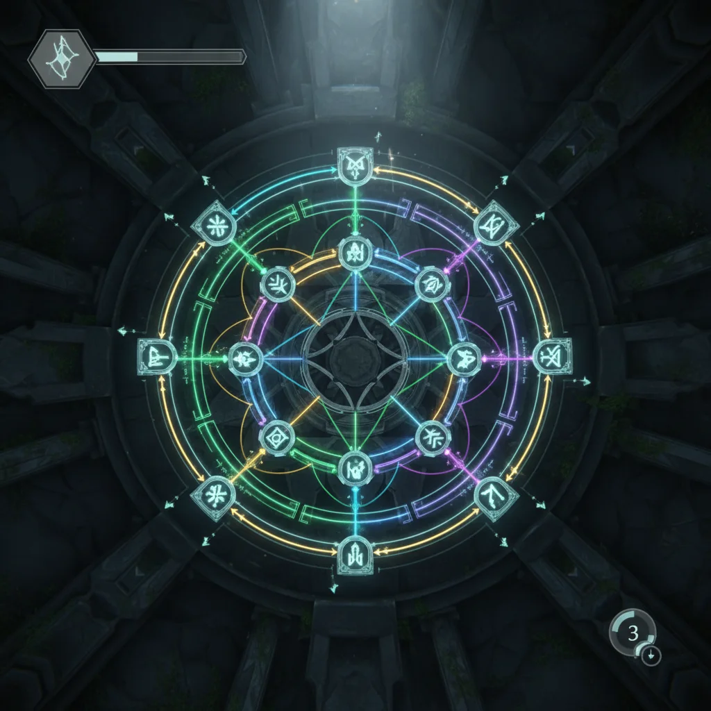 Innovative puzzle gameplay screenshot from the 2026 indie game.